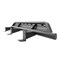 Go Rhino 18-C WRANGLER JLU JL 4 DOOR ONLY ARMOR BLACK JL FRAME MOUNT SLIDERS FS4506T - alternate 3